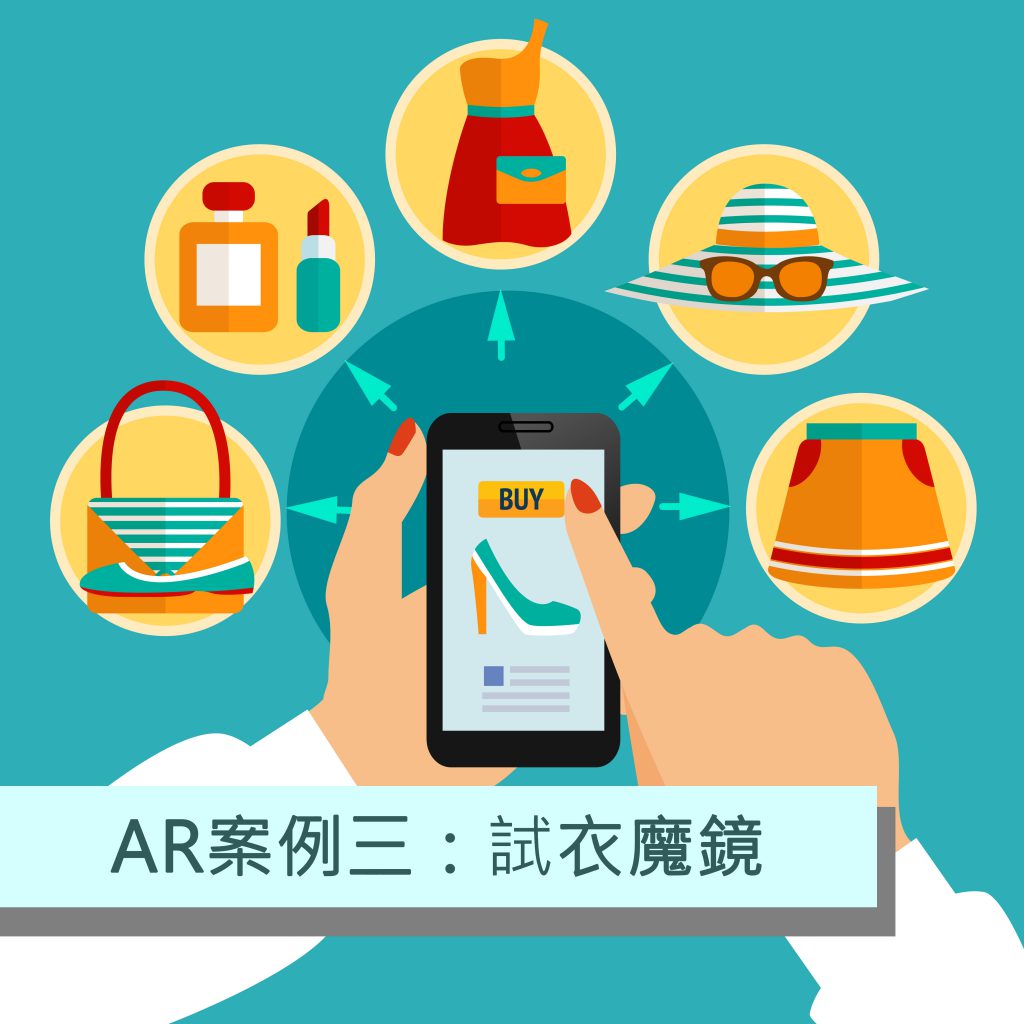 Online Clothing Shop Mobile App Composition